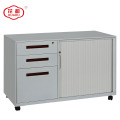 Luoyang Huadu custom assembled half height tambour door storage cabinet Pedestal